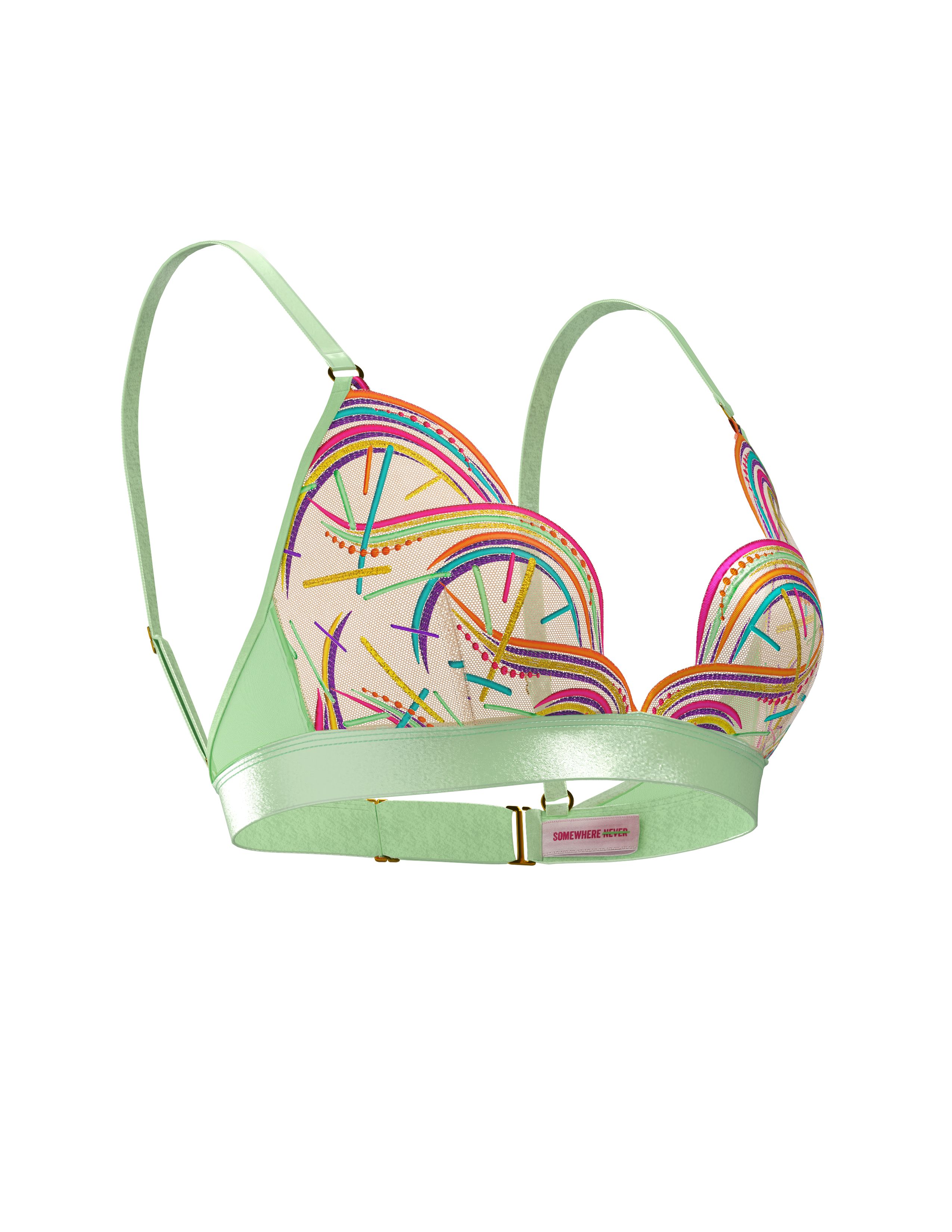 360 degree render bralette