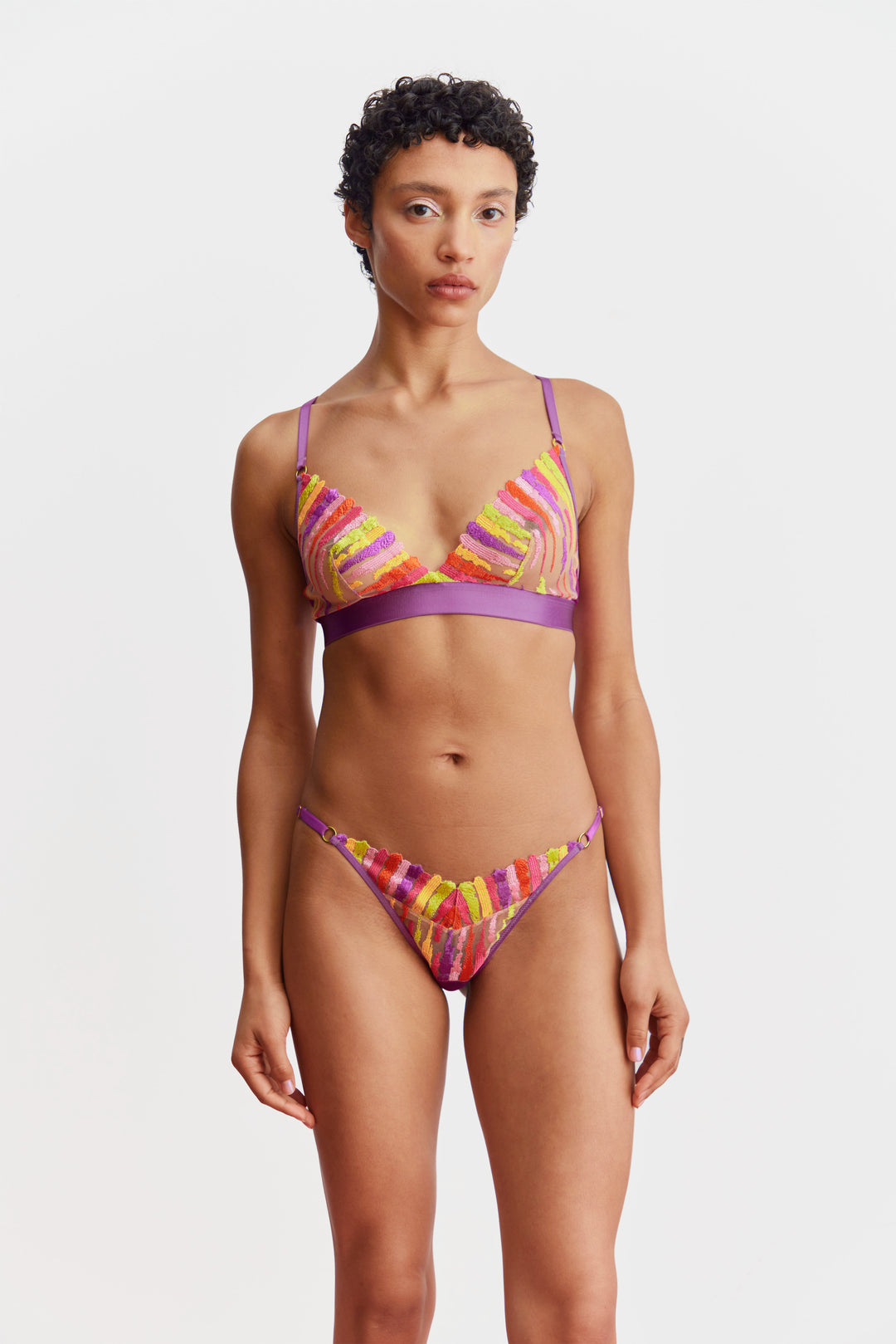 Paint the Town Plunge Bralette
