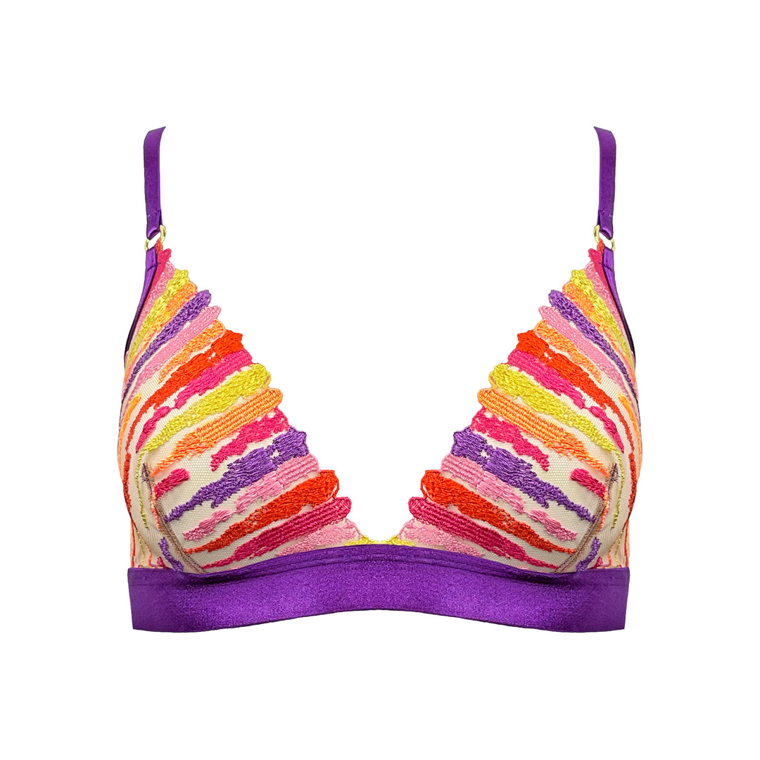 Paint the Town Plunge Bralette