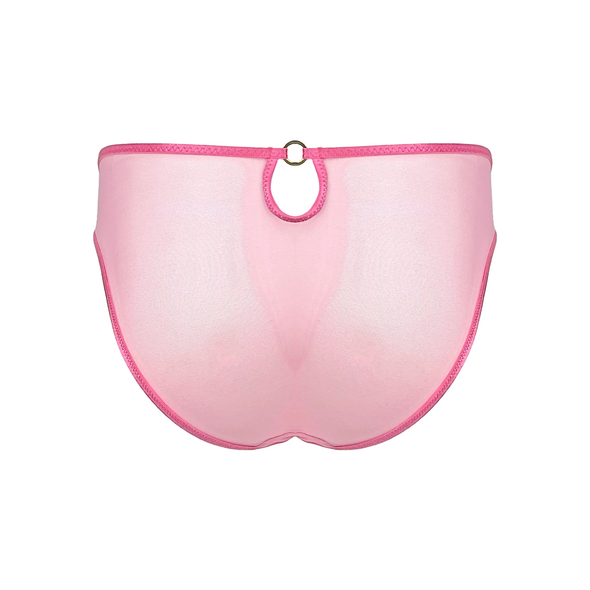Desert Heat Pink Panty | Sheer Lace Panty Set | Somewhere Never