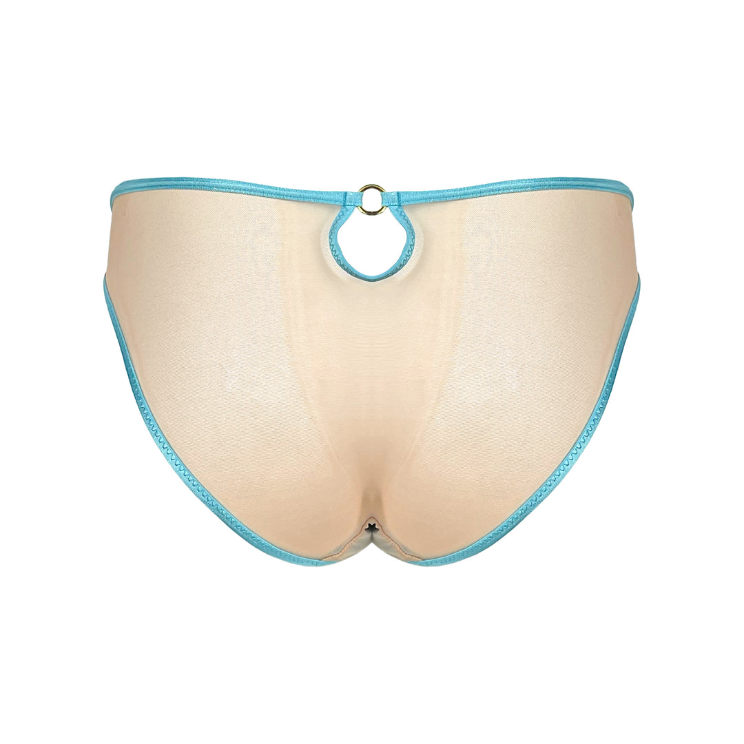 Turquoise Blue Bikini Panty | Turquoise Blue Panty | Somewhere Never 