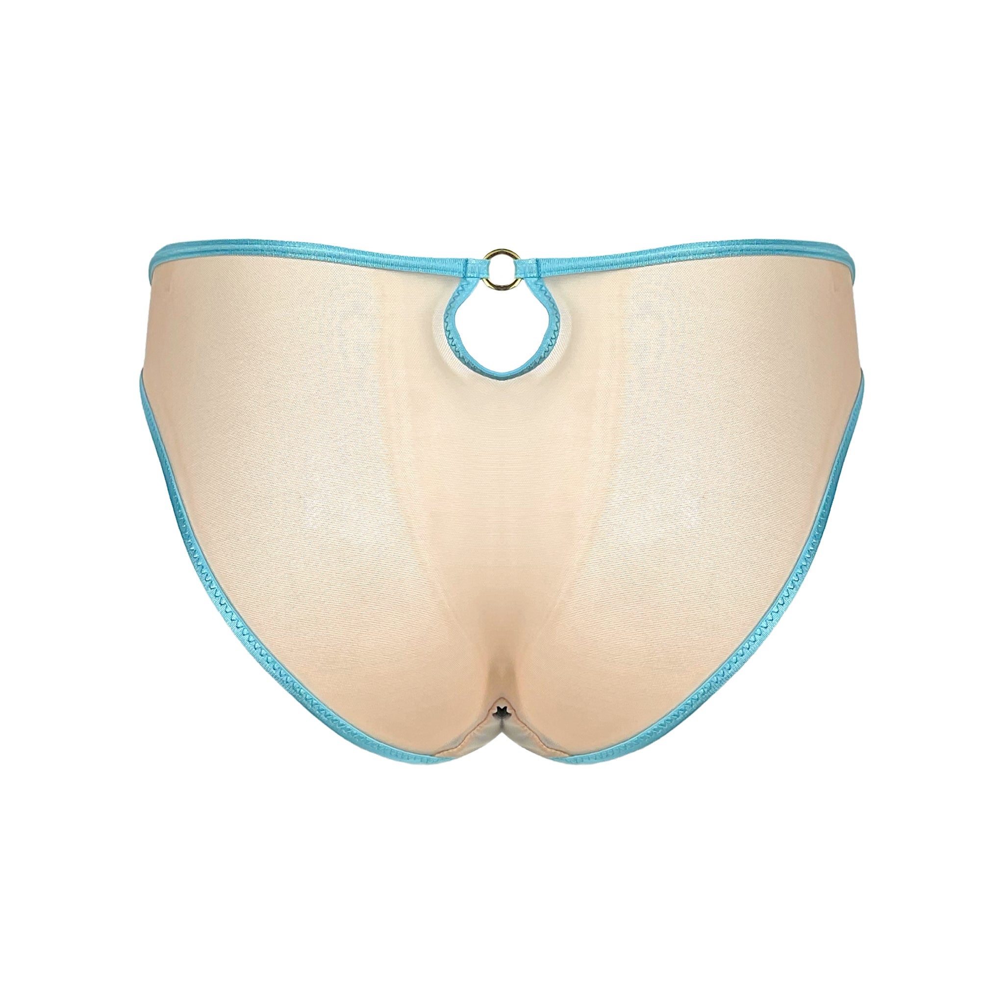 Turquoise Blue Bikini Panty | Turquoise Blue Panty | Somewhere Never 