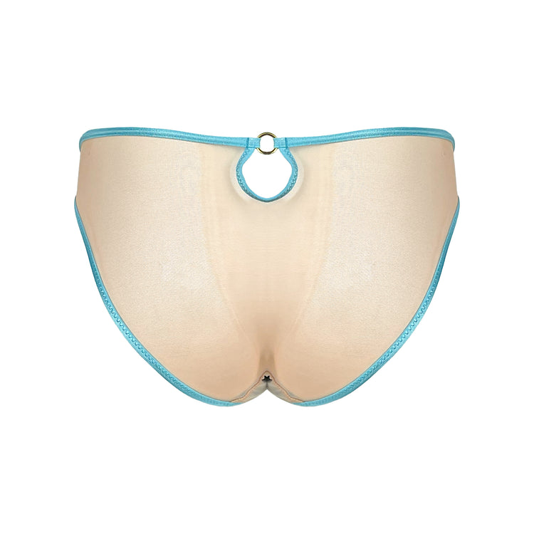 Turquoise Blue Bikini Panty | Turquoise Blue Panty | Somewhere Never 
