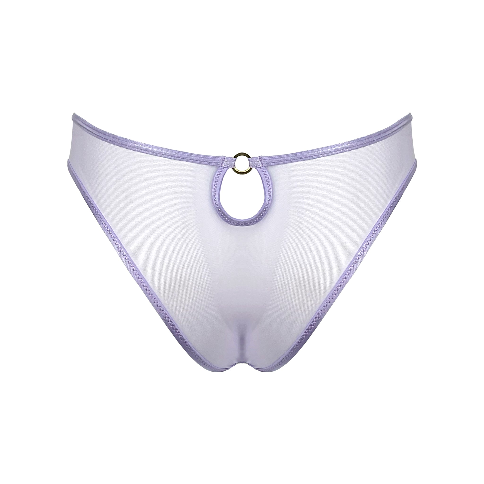 Miami Nice Brazilian Panty | Sheer Back Low Rise Panty|Somewhere Never