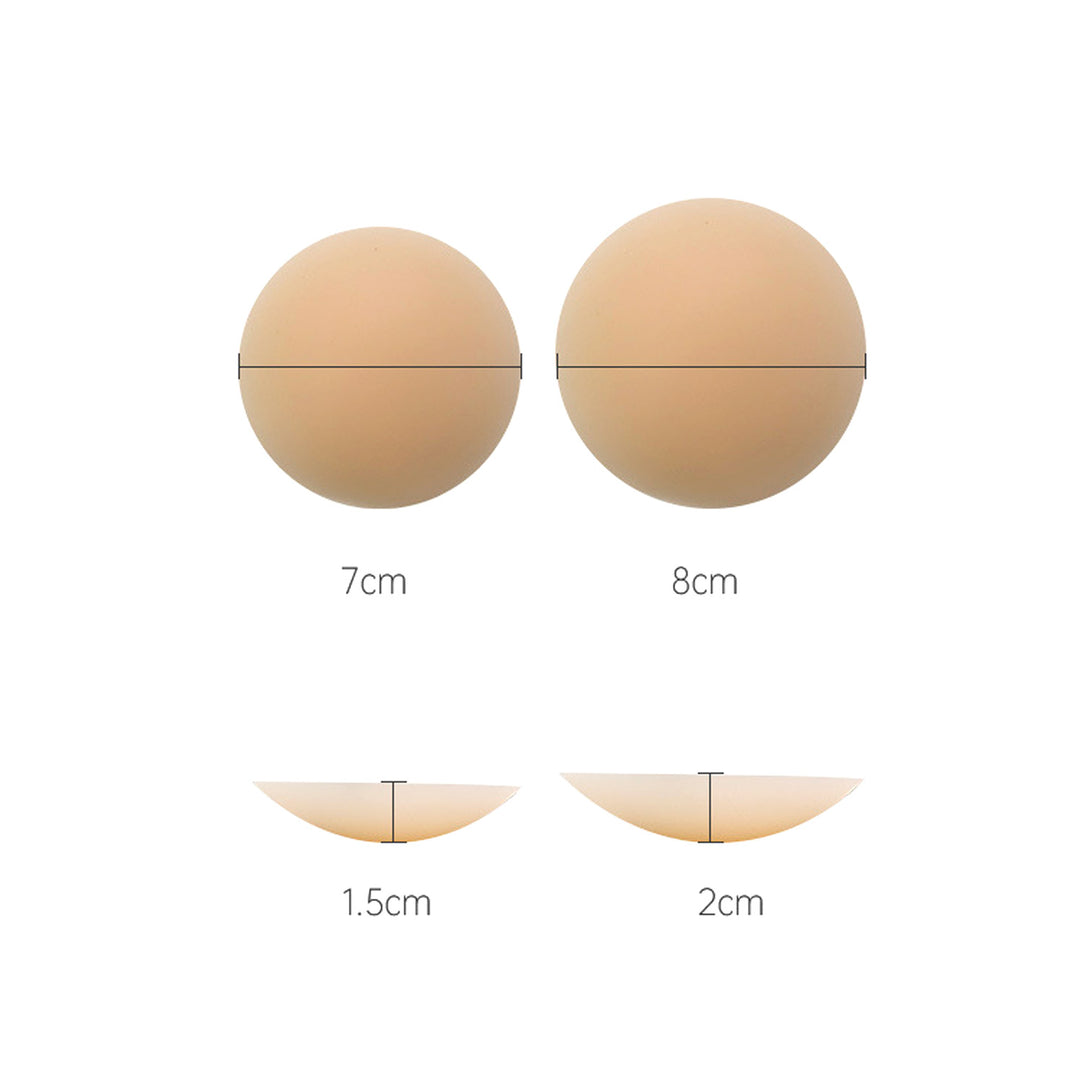 SIZE CHART OF NIPPLE COVERS